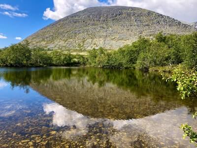 small lakes in Rondane